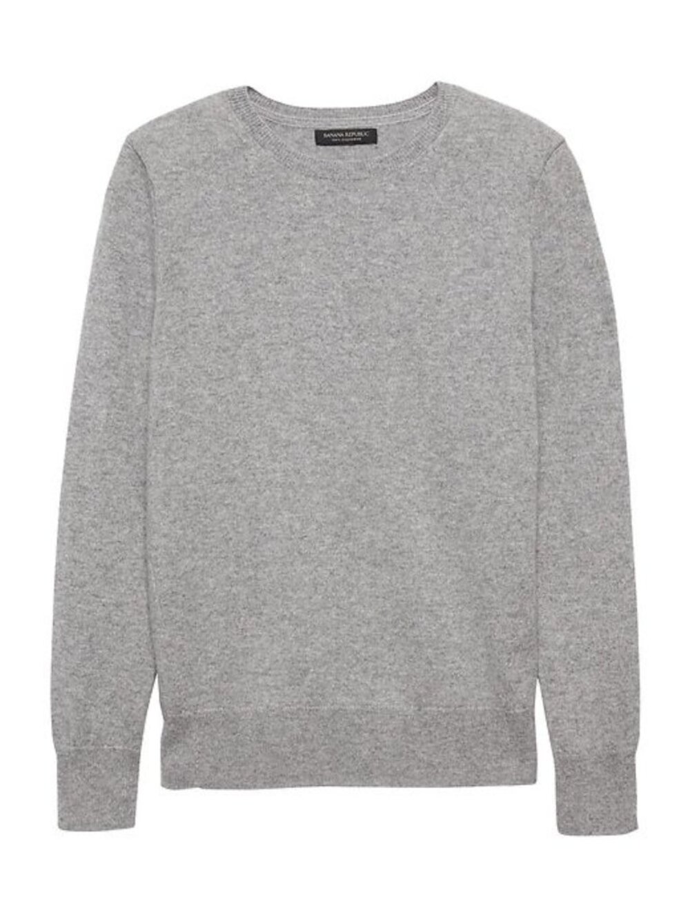 Banana Republic Cashmere Crewneck Sweater Gray Sz XS